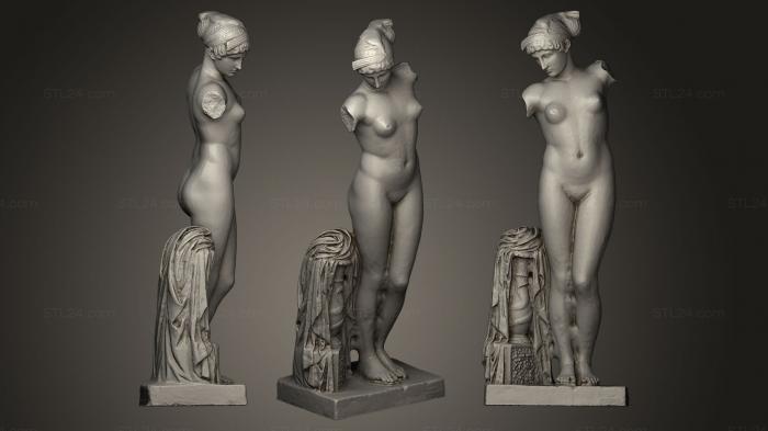 Статуи античные и исторические (Венера, STKA_1062) 3D модель для ЧПУ станка